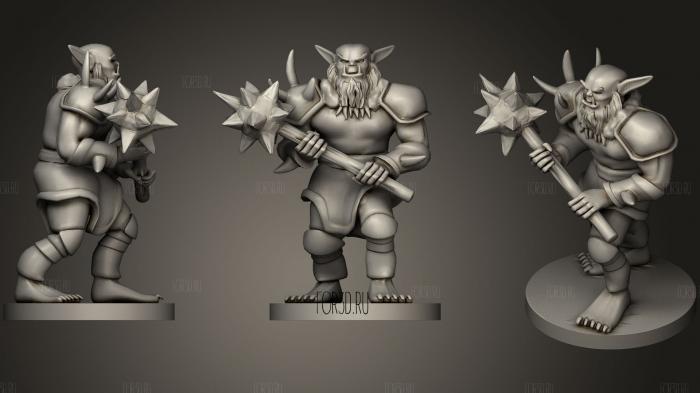 Bugbear Mini С подставками для деревьев 3d stl модель для ЧПУ