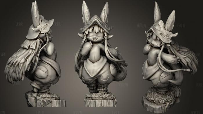 canned Nanachi Made in Abyss 3d stl for CNC