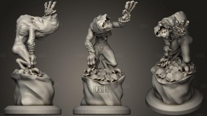 CE3 Loot Goblin Treasures 3d stl for CNC