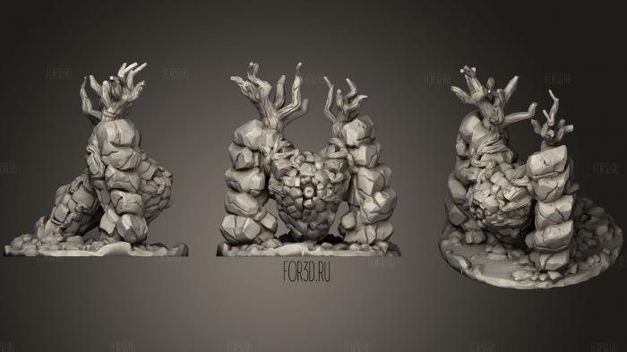 Earth Golem (Join Our Patreon) 3d stl for CNC