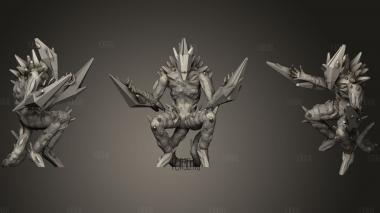 Gloomhaven Monster  Frost Demon stl model for CNC