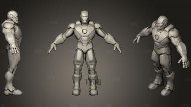 Hadouken Fireball Iron Man stl model for CNC