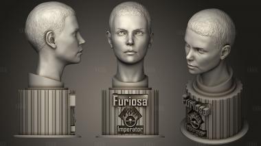 Imperator Furiosa   Mad Max  Fury Road stl model for CNC