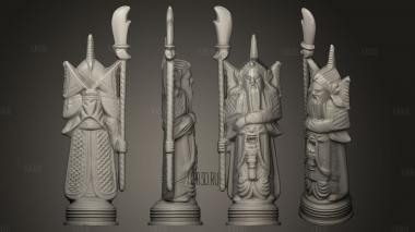 Jade Chess King [Final stl model for CNC
