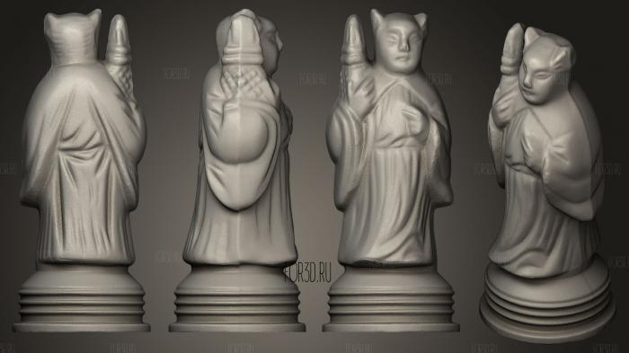 Jade Chess Pawn [Final 3d stl for CNC
