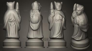 Jade Chess Pawn [Final stl model for CNC
