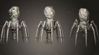 Knobby White Spider From The Star Wars stl model for CNC