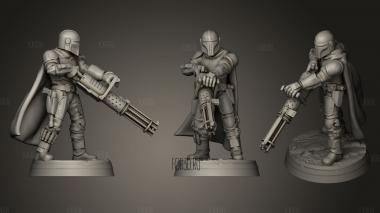 Mandalorian Chess Set Mando Knight