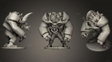 Matador Alistar The Minotaur (League Of Legends) stl model for CNC