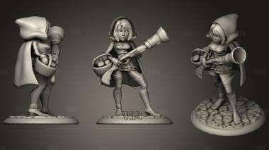 METYLDA THE RED RIDING HOOD stl model for CNC