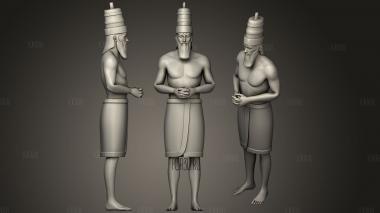 Nebuchadnezzars Dream Statue stl model for CNC