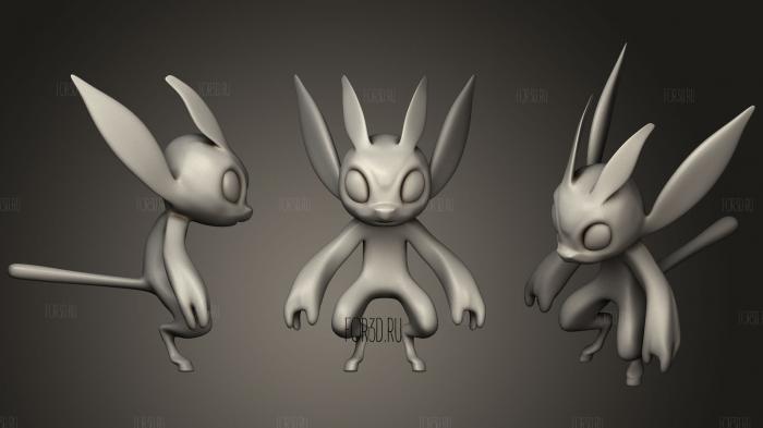 Ori Main Character From  ori And The Blind Forest 3d stl for CNC