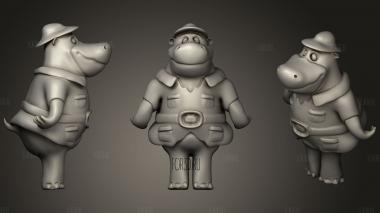 Peter Potamus   Hanna Barbera Show stl model for CNC