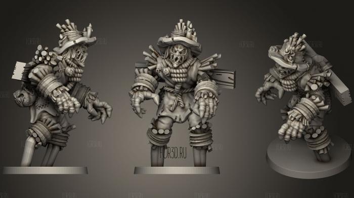 SCARECROW DARK TOYS 3d stl for CNC