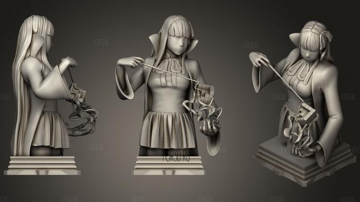 Fate Grand Order 7 Classes Chess Set 3d stl for CNC
