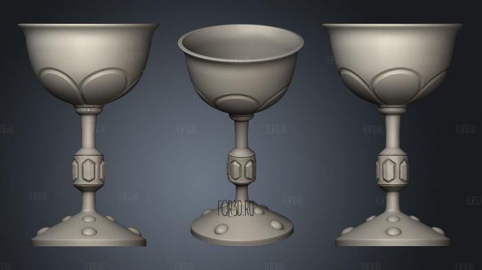 Chalice of Eternal Youth 3d stl for CNC