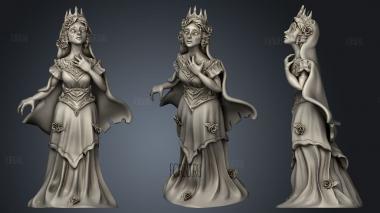 Ghost lady stl model for CNC