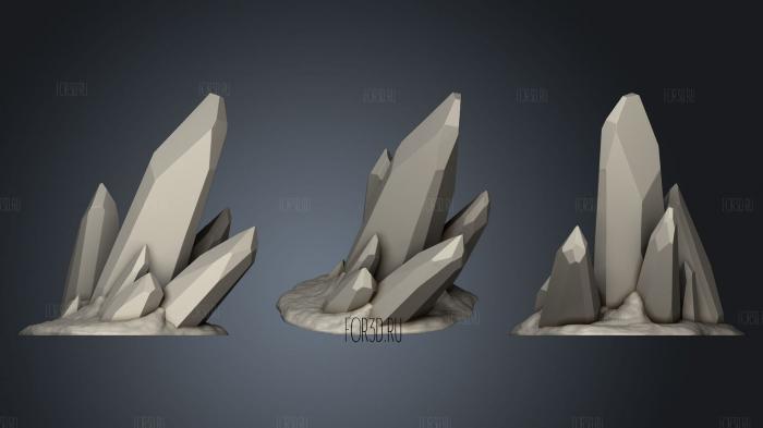 Ice Spike 2 3d stl for CNC