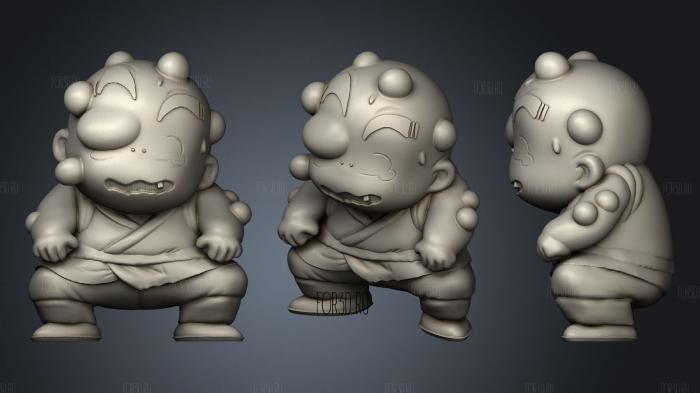 Kuririn training version 3d stl for CNC