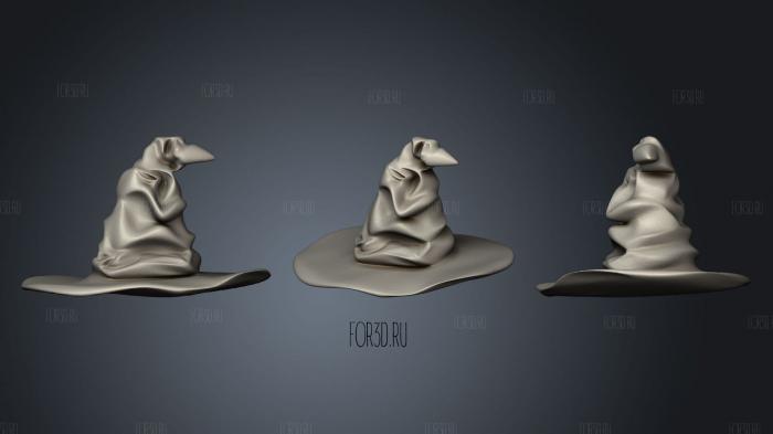 Magic Hat Harry Potter 3d stl for CNC