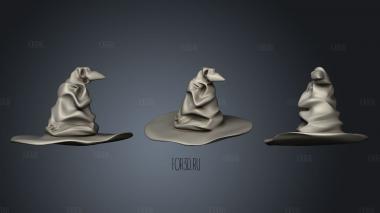 Magic Hat Harry Potter stl model for CNC