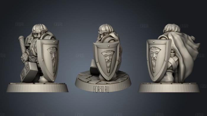 Паладин Энано 3d stl модель для ЧПУ