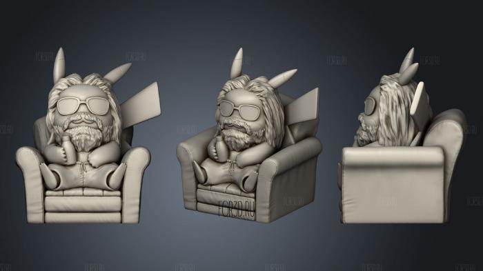 Пикатор 3d stl модель для ЧПУ