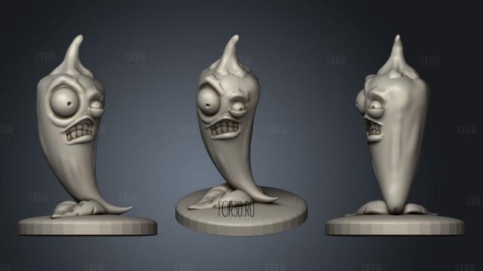 Plants VS Zombies 3d stl for CNC