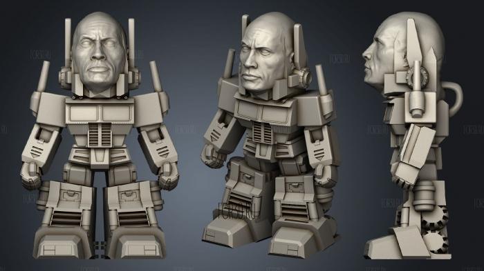 ROC Ktimus Prime 3d stl for CNC