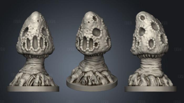 Shrieker 3d stl for CNC