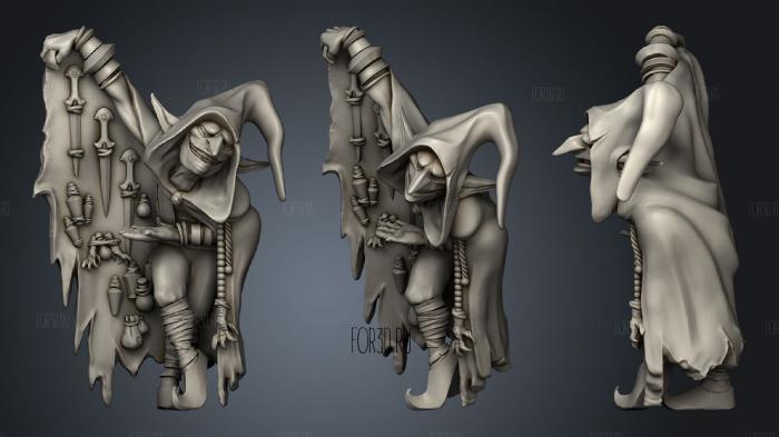 Sick Sly The Pusher 2 3d stl for CNC