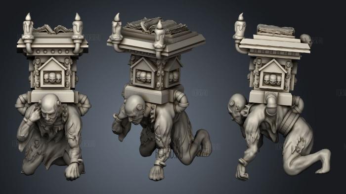 Slave 3d stl for CNC