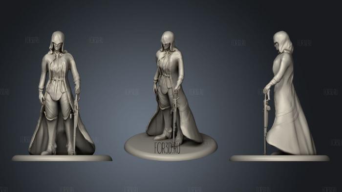 Spaceelf 3d stl for CNC