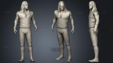 Undertaker stl model for CNC