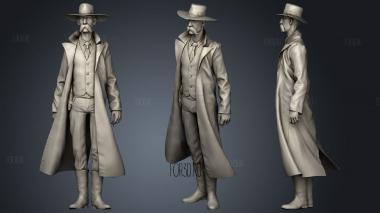 Wyatt Earp stl model for CNC