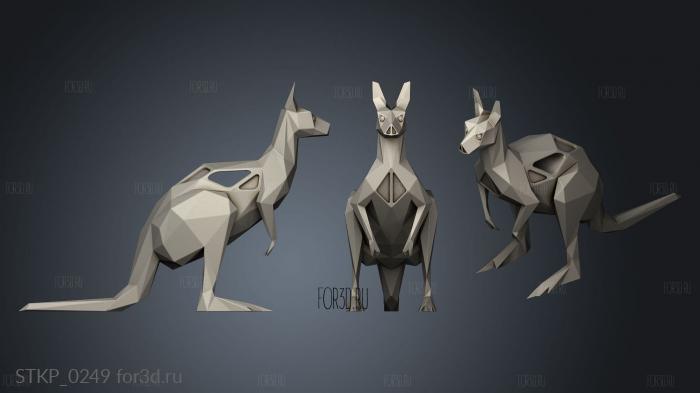 Voronoi Kangaroo12 3d stl модель для ЧПУ