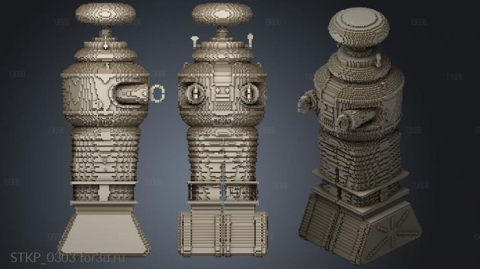 STKP_0303 stl model for CNC