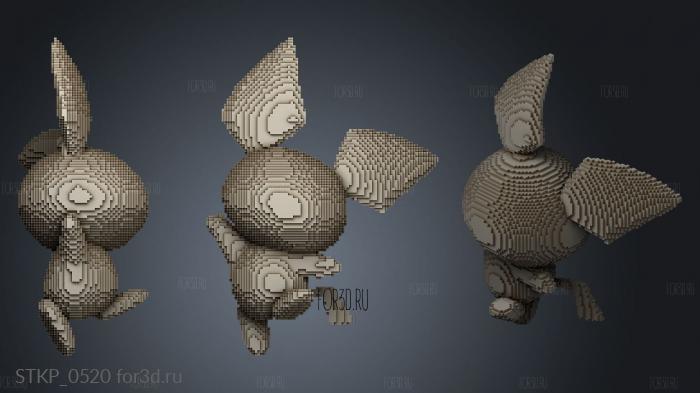 STKP_0520 3d stl модель для ЧПУ