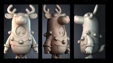 STKPR_10235 stl model for CNC