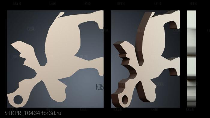 STKPR_10434 3d stl for CNC