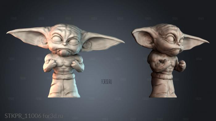 STKPR_11006 3d stl for CNC