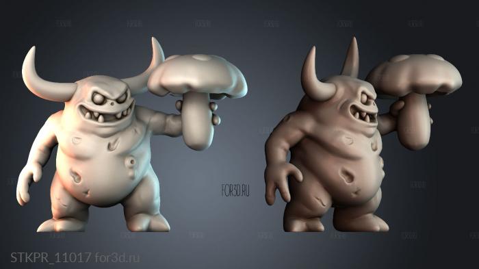 STKPR_11017 3d stl for CNC