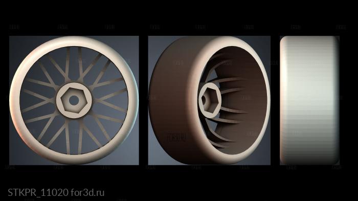 STKPR_11020 3d stl for CNC