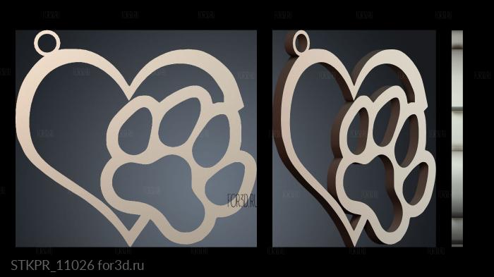 STKPR_11026 3d stl for CNC