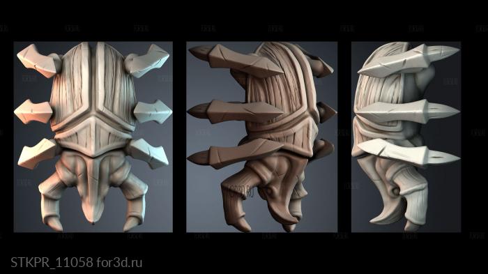 STKPR_11058 3d stl for CNC