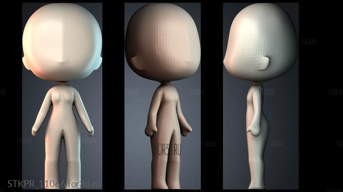 STKPR_11066 3d stl for CNC