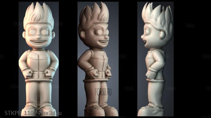 STKPR_11074 3d stl for CNC