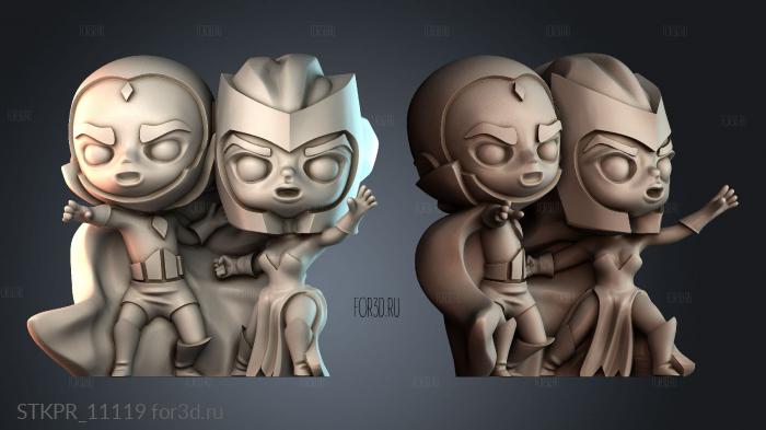 STKPR_11119 3d stl for CNC