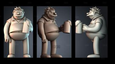 STKPR_11165 stl model for CNC