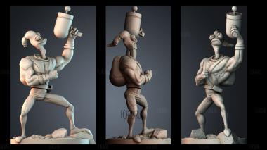 STKPR_11170 stl model for CNC